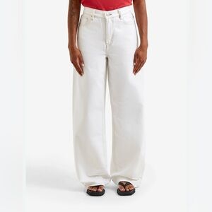 DALA - Sling Wide Leg Mid Rise Loose Fit Jeans Size 27